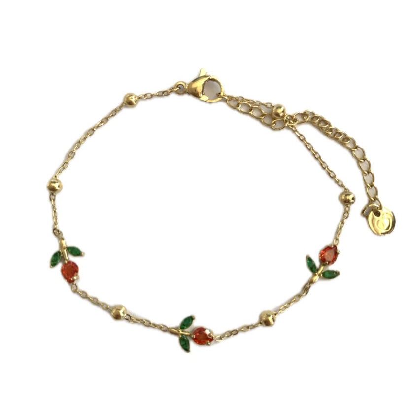 Gelang Cherry Korean Style – Gelang Wanita Kekinian