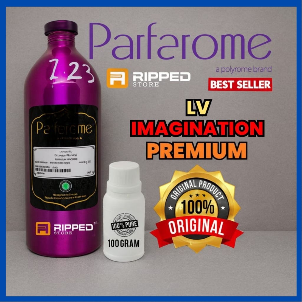100ml Bibit Parfum Murni Imagination Premium original Parfarome (org)