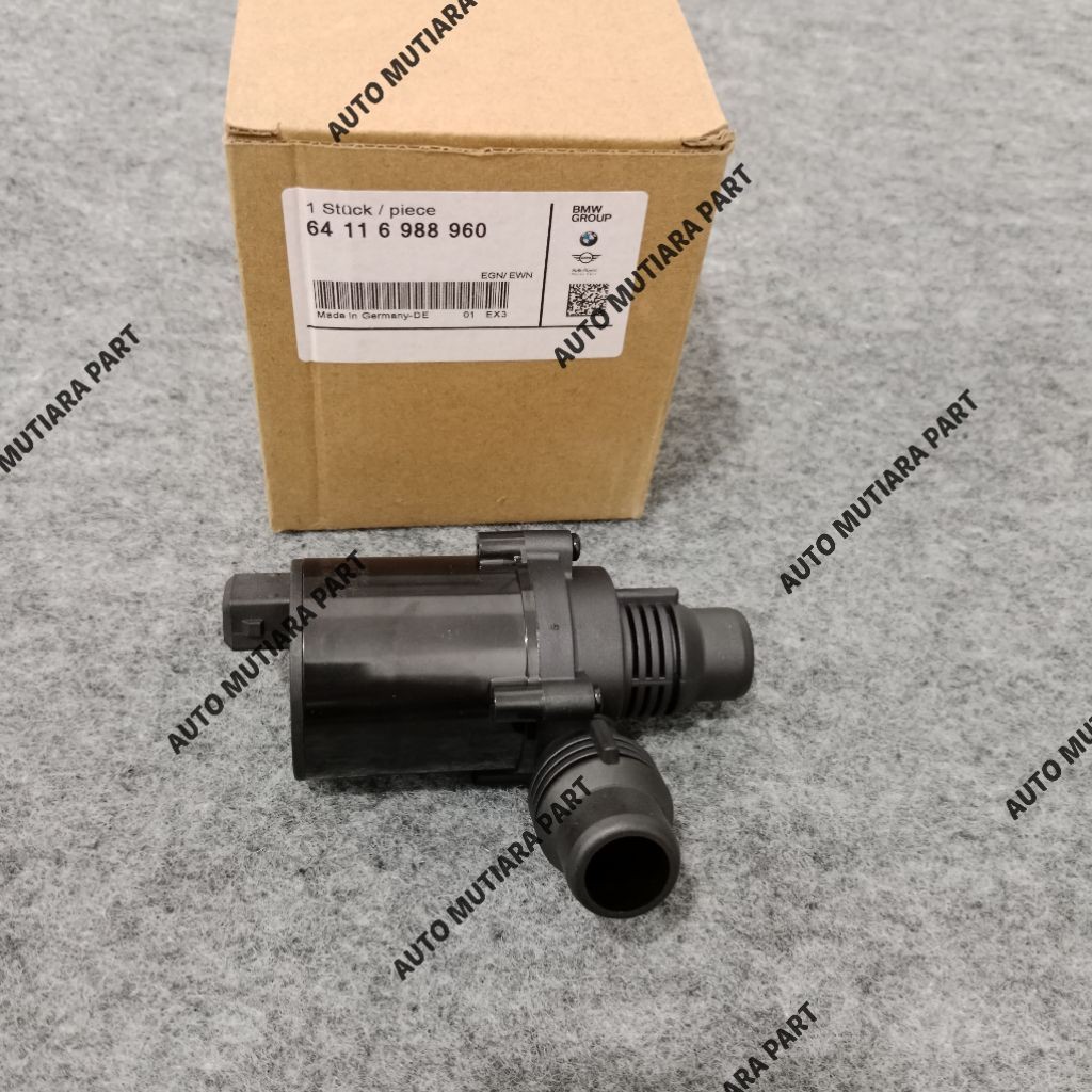 Auxiliary Water Pump Radiator Electric WaterPump Radiator BMW E39 E60 E63 E64 64116988960 ORIGINAL