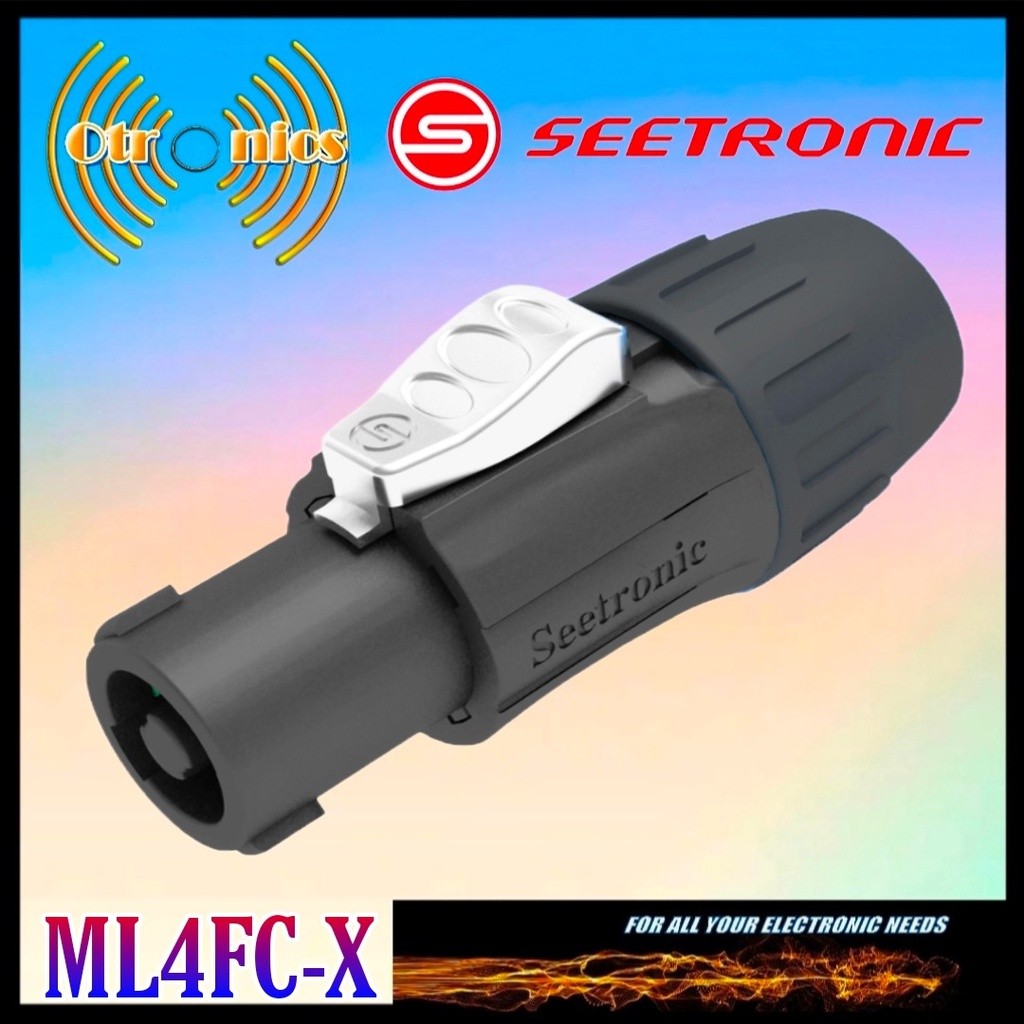 Jack Speakon SEETRONIC ML4FCX / Spikon Male SEETRONIC ORIGINAL