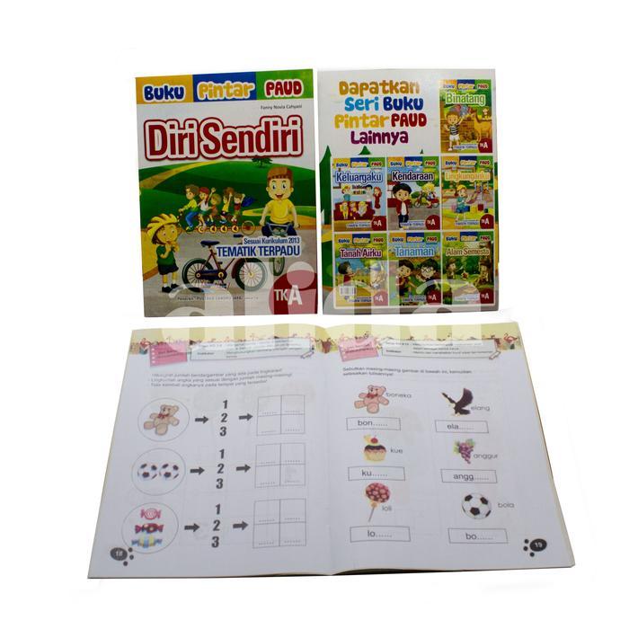 Buku Anak Pintar Paud DIRI SENDIRI -Tematik Terpadu TK-A Sandro