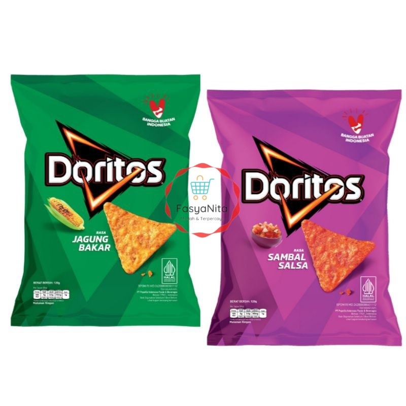 Doritos snack Tortilla Roasted Corn jagung bakar sambal salsa - Fasyanita Online Fresh Mart Denpasar
