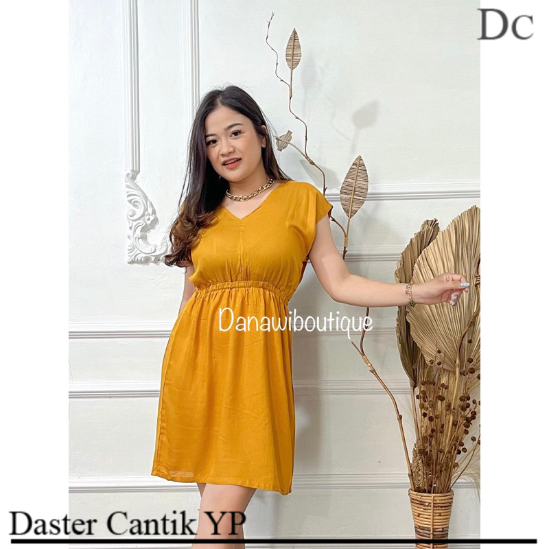 Daster Manohara Pendek Polos Bahan Rayon
