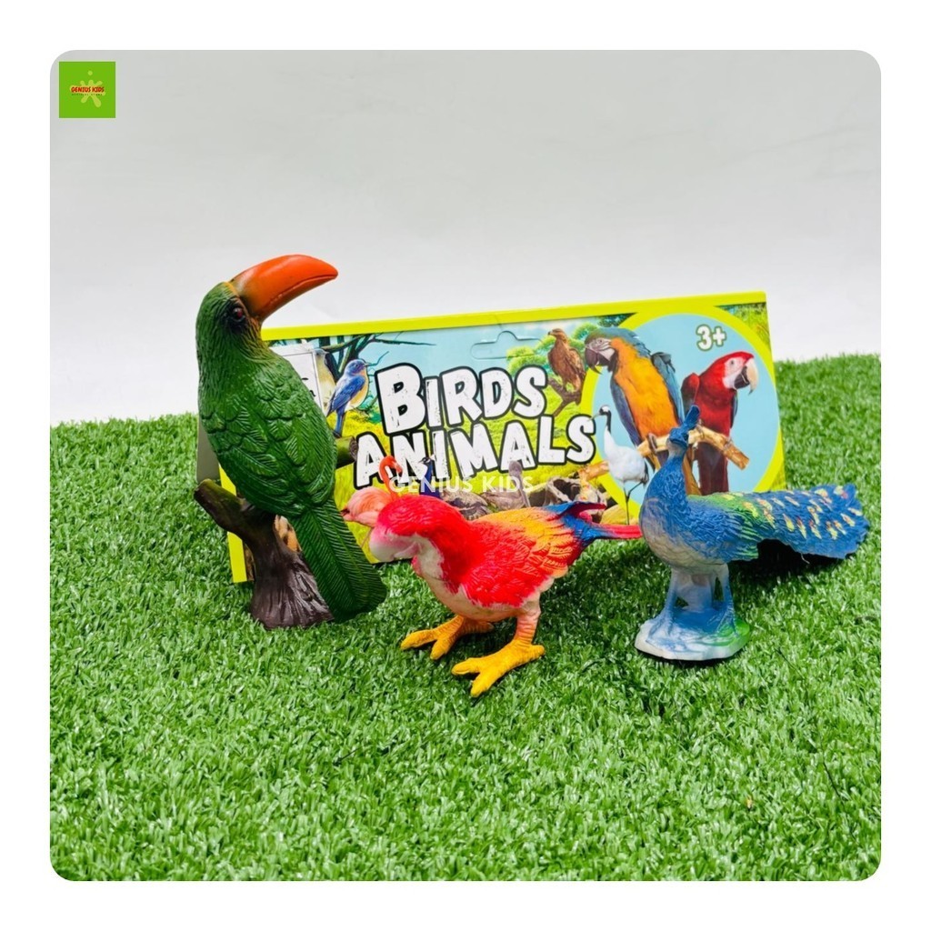 MAINAN BIRDS ANIMAL / FIGURE BURUNG ANIMAL