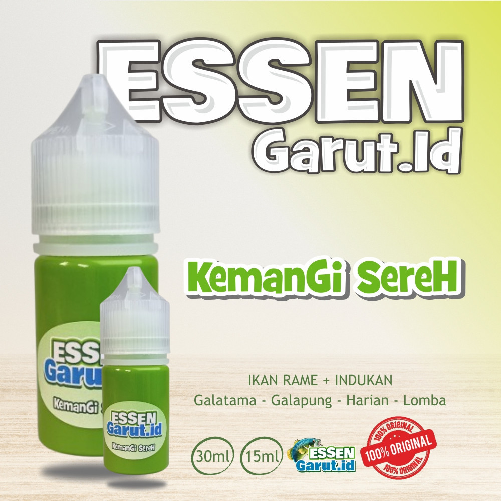 Essen Garut.Id / KEMANGI SEREH Umpan Pancing Essen Ikan