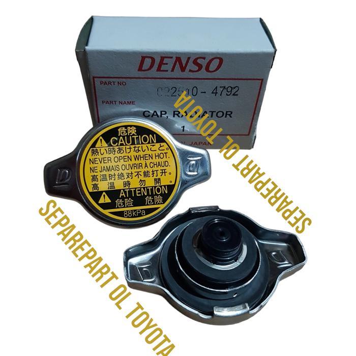 TUTUP RADIATOR CAP RADIATOR COROLLA GREATALLNEW TWINCAM AE92  ORI DENS TERLARIS