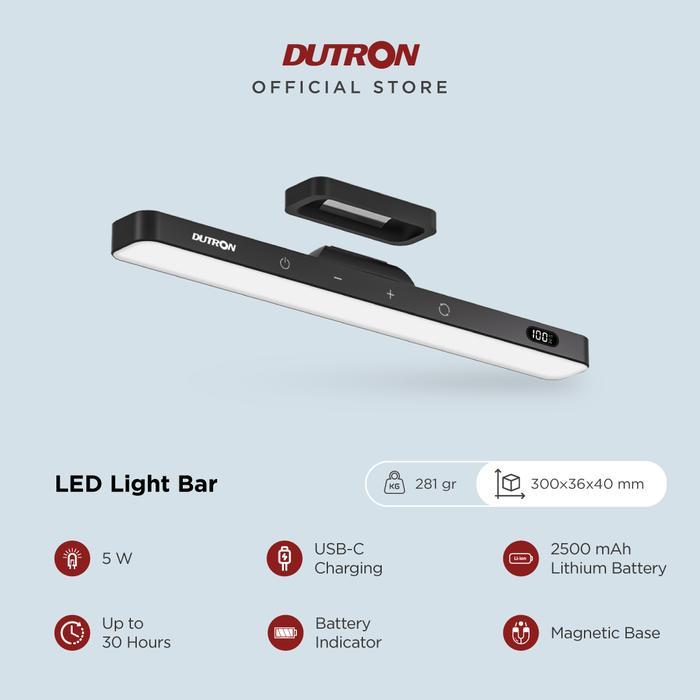 DUTRON Lampu LED Light Bar Magnetic Portable - Light Bar , Putih