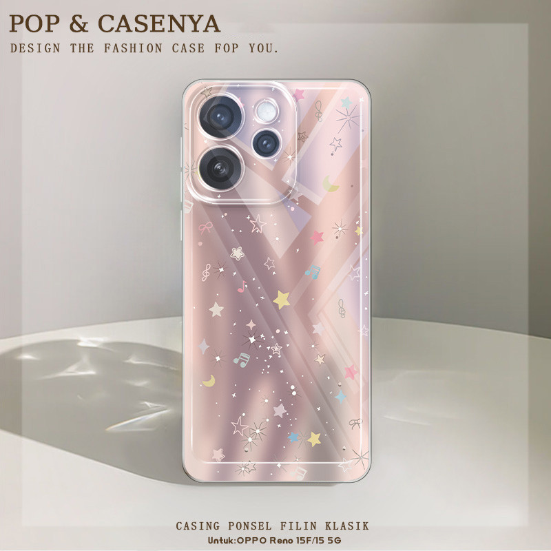 bintang pasir hisap Untuk Terbaru Case Hp OPPO Reno 15F 15 5G Soft Casing OPPO Reno 15F 15 5G Tk3 Co