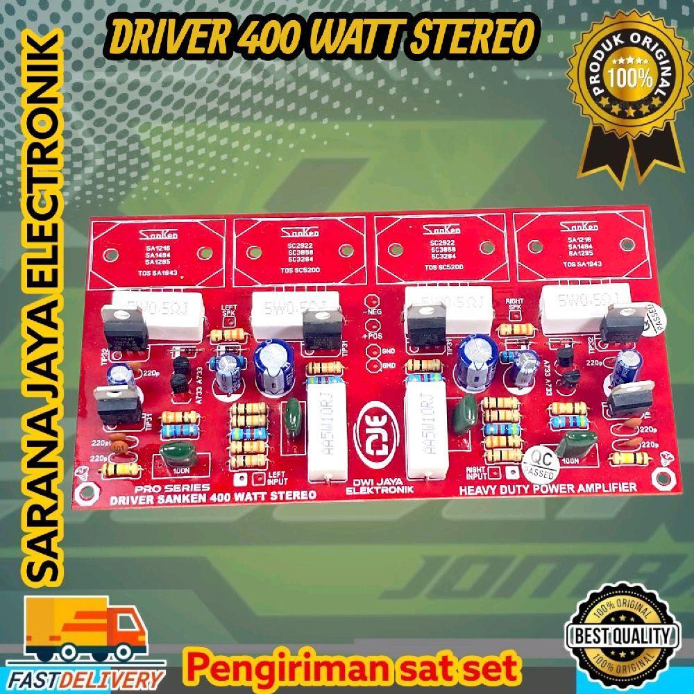POWER DRIVER 400WATT STEREO