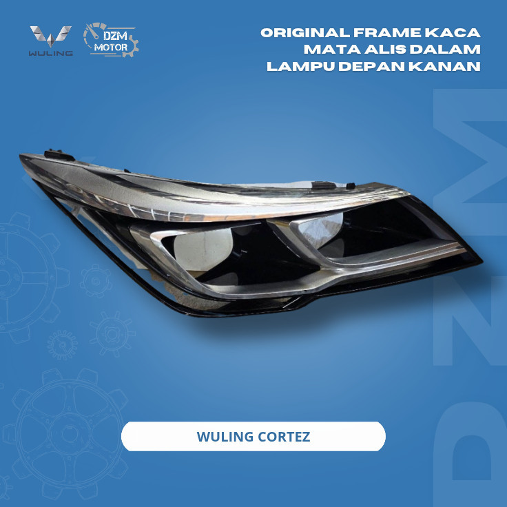 Original Frame Kaca Mata Alis Dalam Lampu Depan Wuling Cortez Lensa 2 Kanan