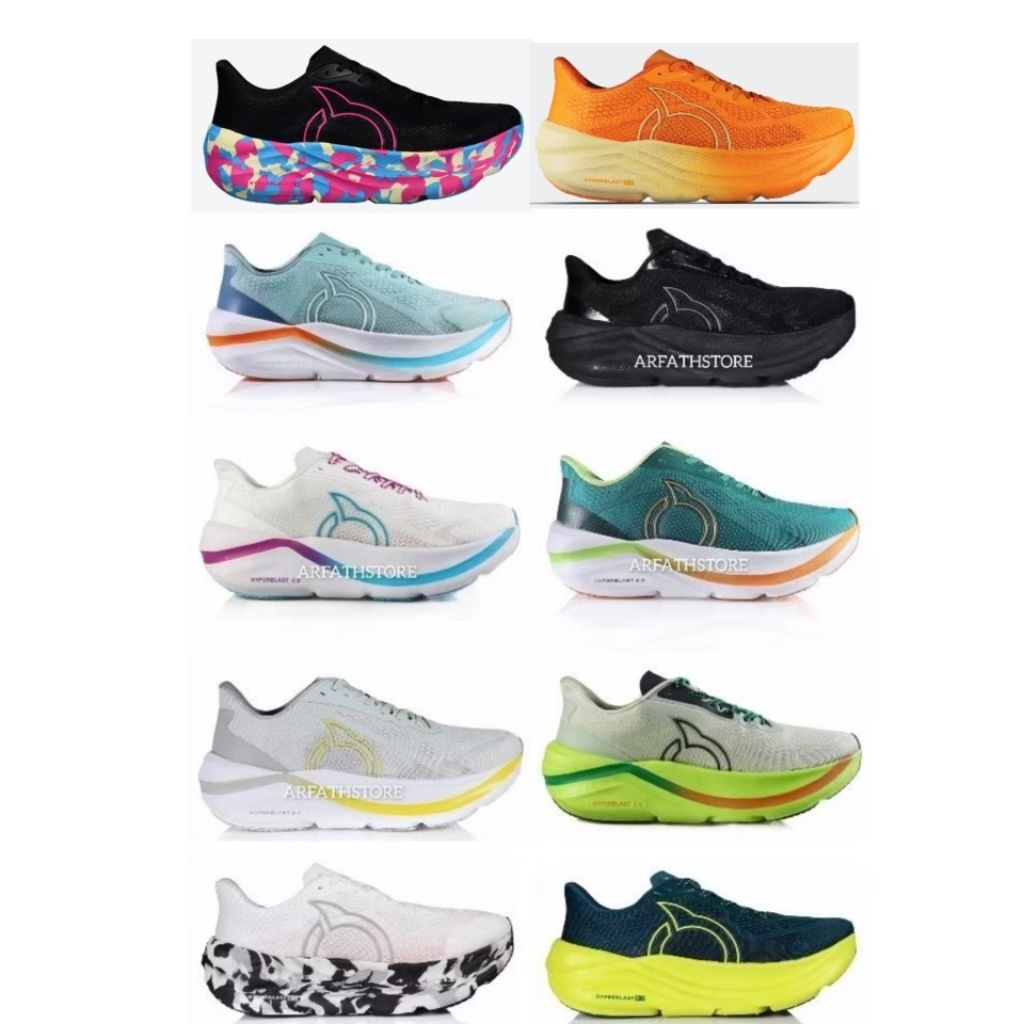 SEPATU RUNNING ORTUSEIGHT HYPERBLAST 2.1 - HYPERBLAST 2.0 100% ORIGINAL
