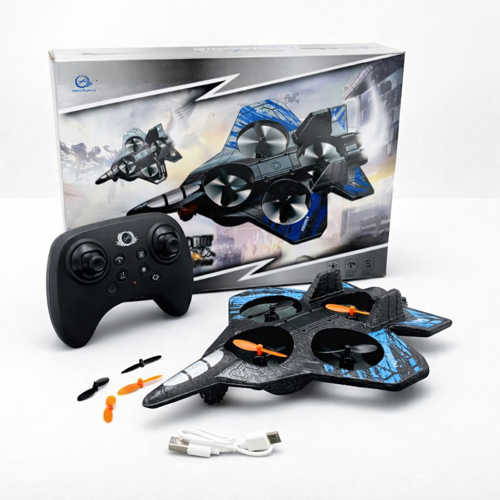 RC Fighter Plane Pesawat & Pedang Terbang Remote Kontrol Baterai Cas