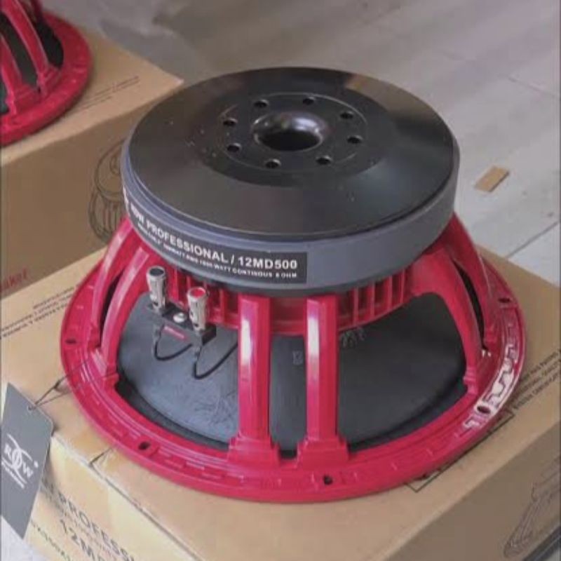 RDW 12MD500 Komponen Speaker 12MD 500 12 MD500