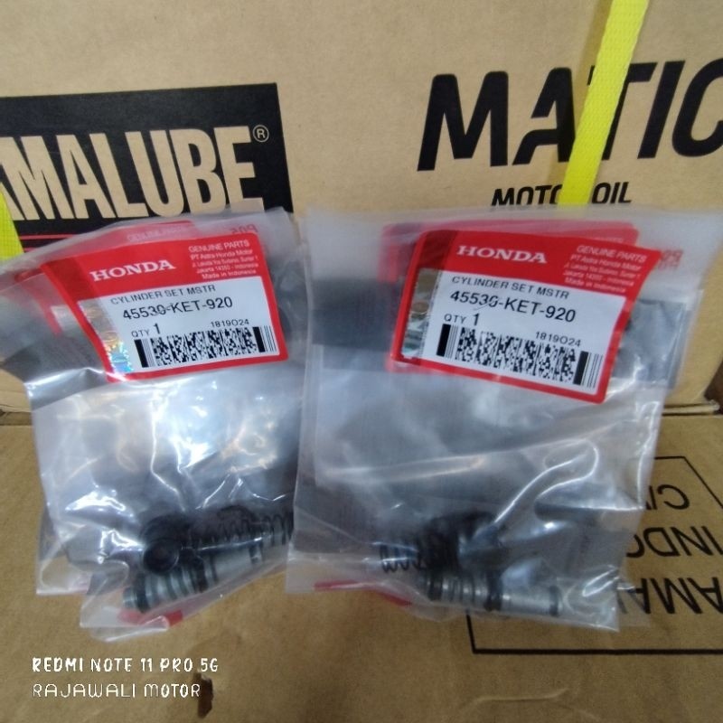 45530-KET-920 seal master rem depan supra x KET AHM original