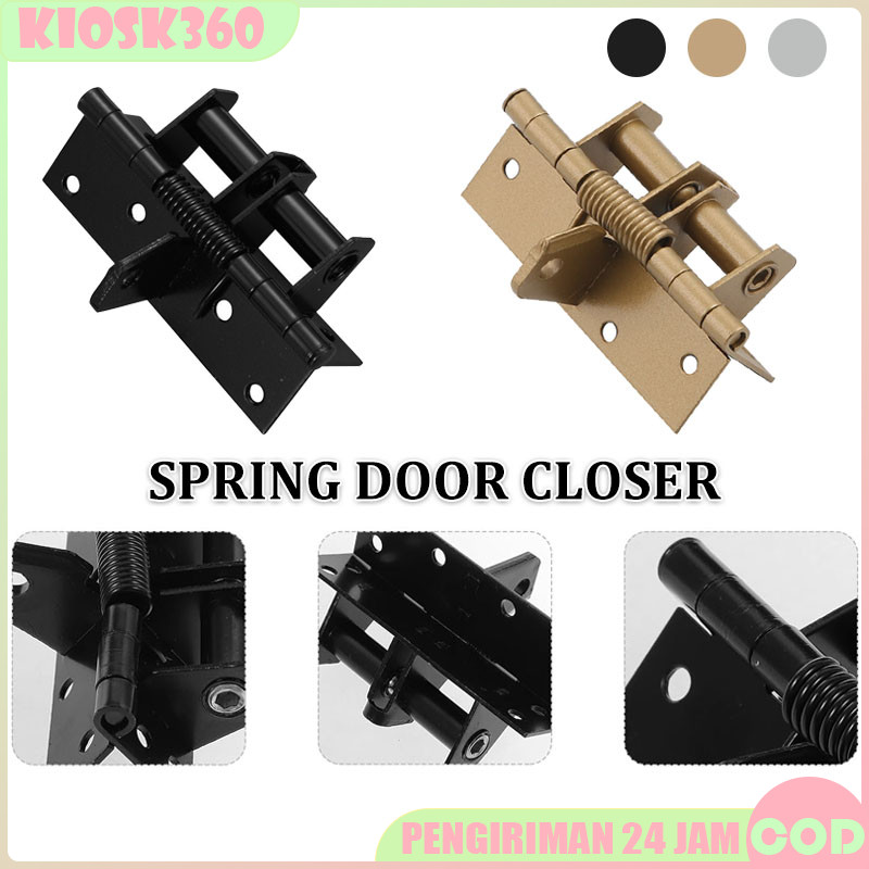 Engsel Pintu Otomatis Anti Karat / Spring Door Closer 90° / Cocok untuk Furniture Rumah / Kualitas P