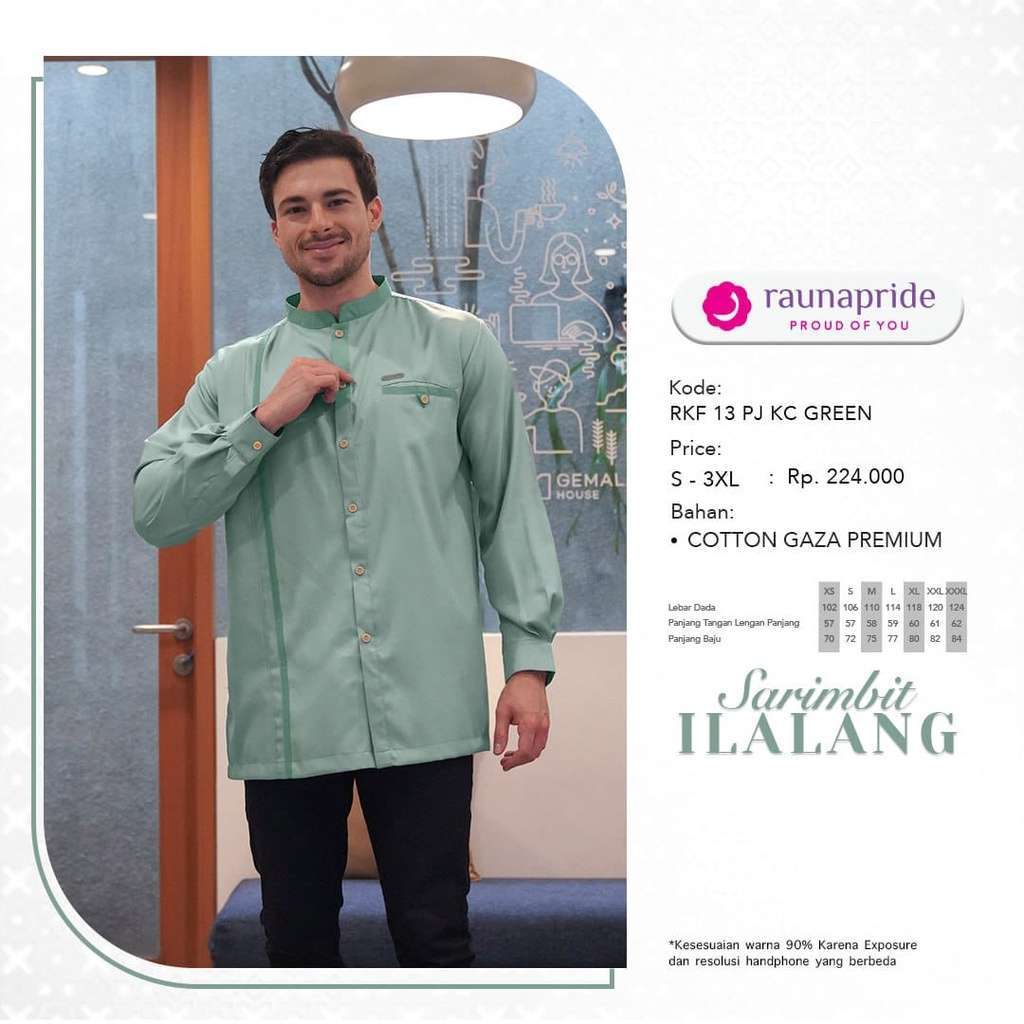 RAUNA RKF 13 PJ KC GREEN KOKO DEWASA