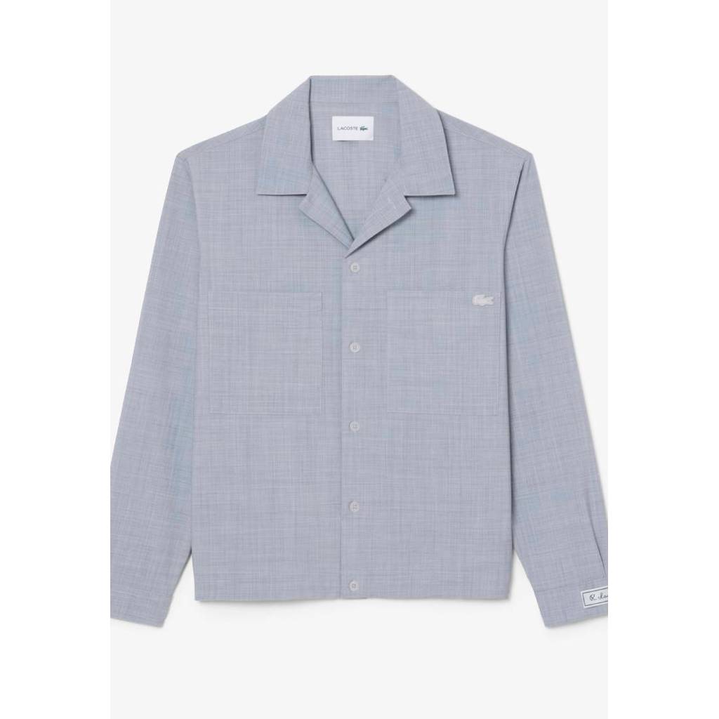 Oversized Wool Blend Overshirt