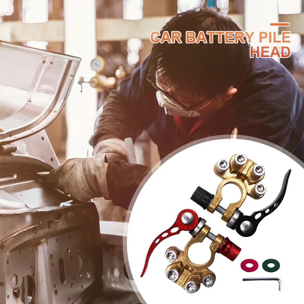 JM - SINGARO Terminal Kepala Aki Mobil 4 Way Clamps Quick Release - SG102