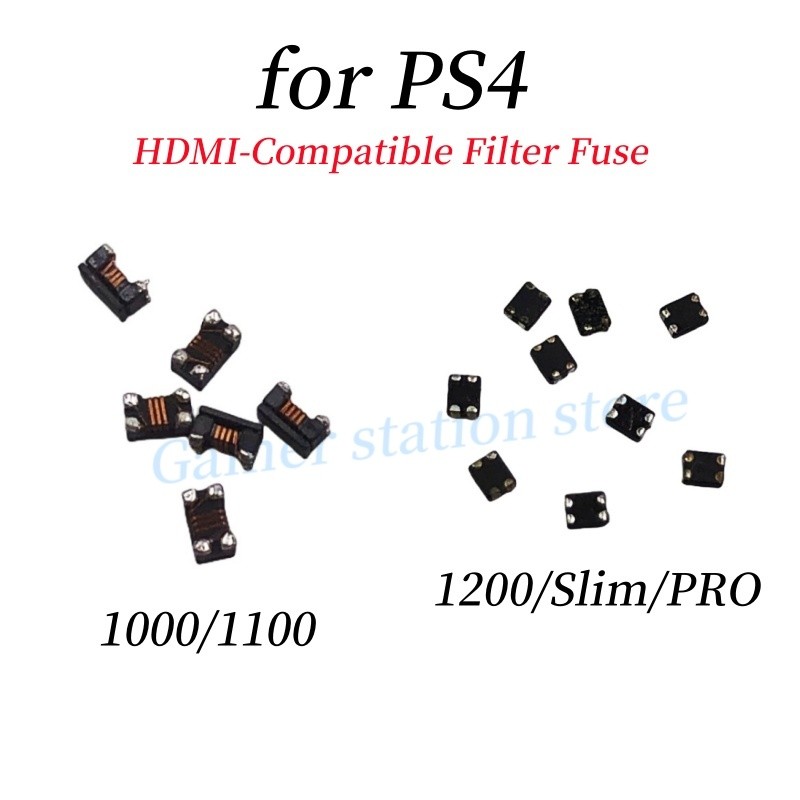 110 PCS For PS4 Pro Slim 1000 1100 1200 2000 7000 HdmiCompatible Filter Fuse Coil ON Motherboard Rep