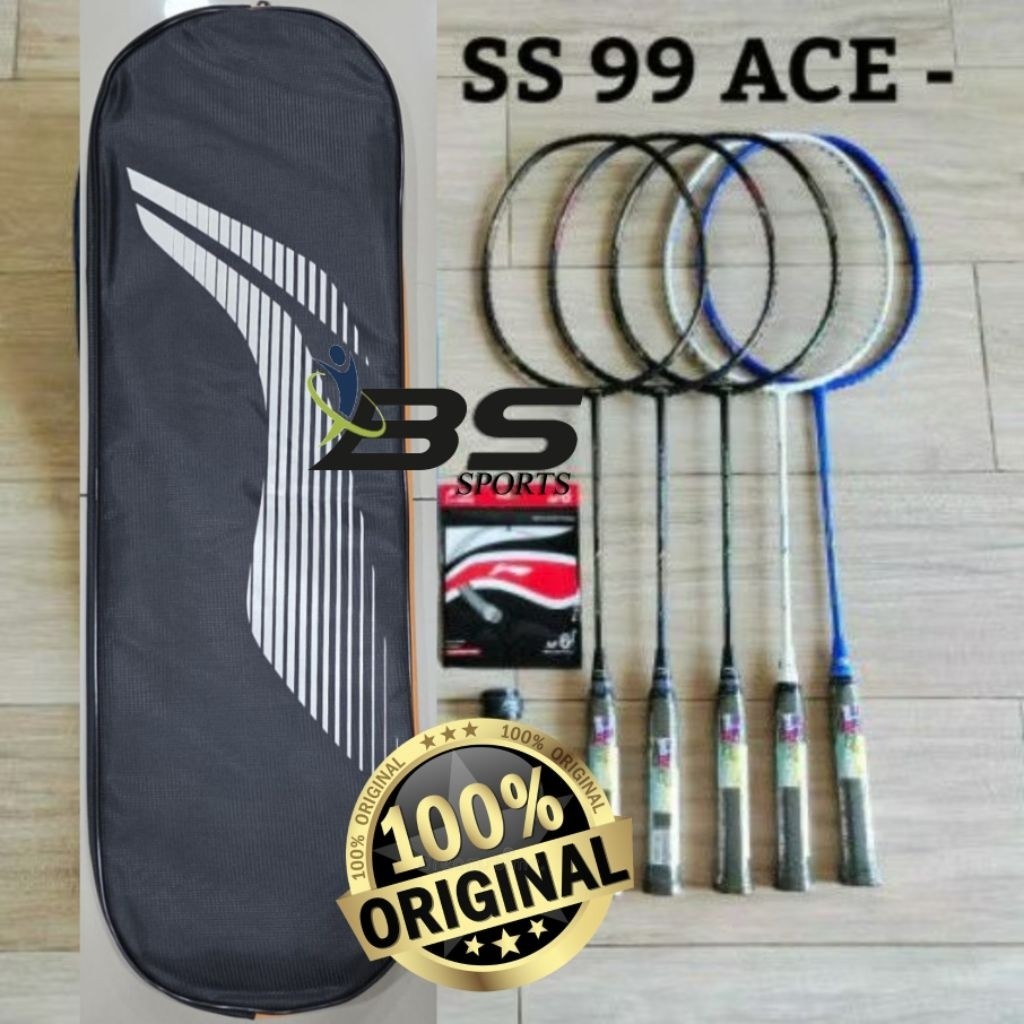 RAKET BADMINTON RAKET LINING SUPER SERIES SS 99 ACE ORIGINAL 100%