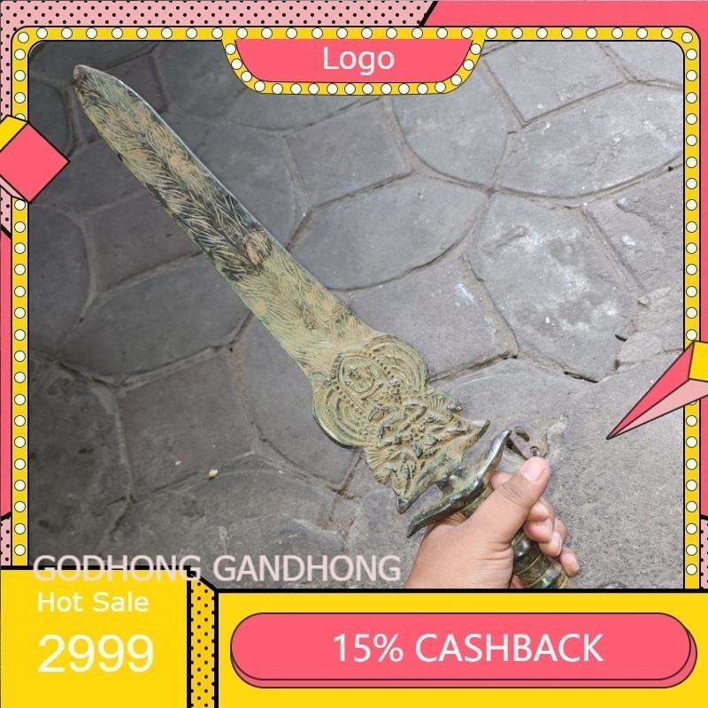 Kadga Garuda Wisnu Kencana Perunggu Asli LSP2