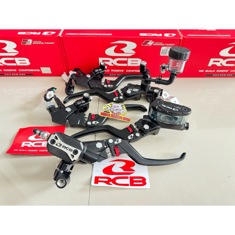 Master rem RCB E3+ E2+ E4+ Kanan sama Handle kiri Cable kopling Kanan kiri RCB E2 E3 E4 + Plus asli 