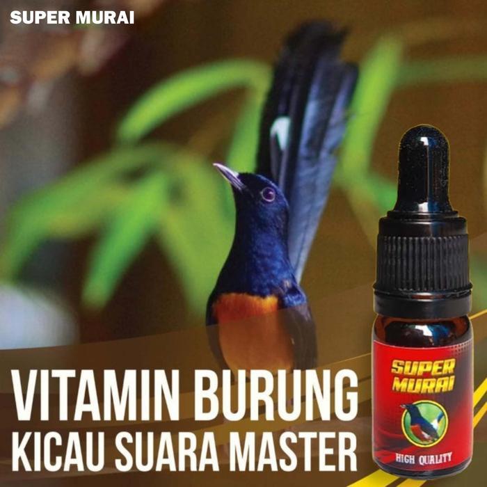 SUPER MURAI VITAMIN PENGGACOR KHUSUS BURUNG MURAI BATU