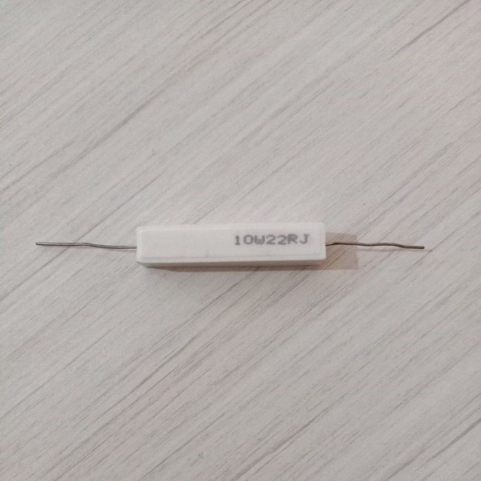 Resistor 10w 22ohm resistor kapur 10W 22 ohm Resistor Batu 22 Ohm 10W