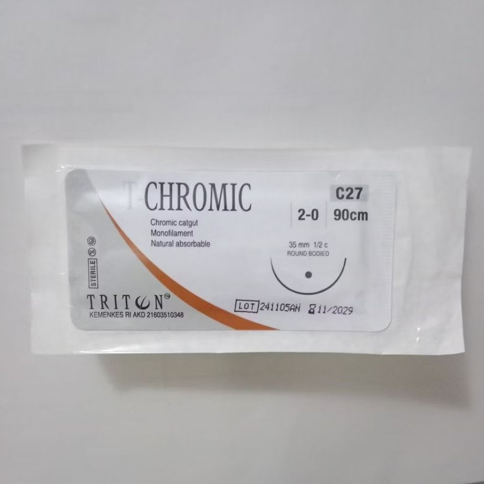 T Chromic 2/0 C27 Roundbodied