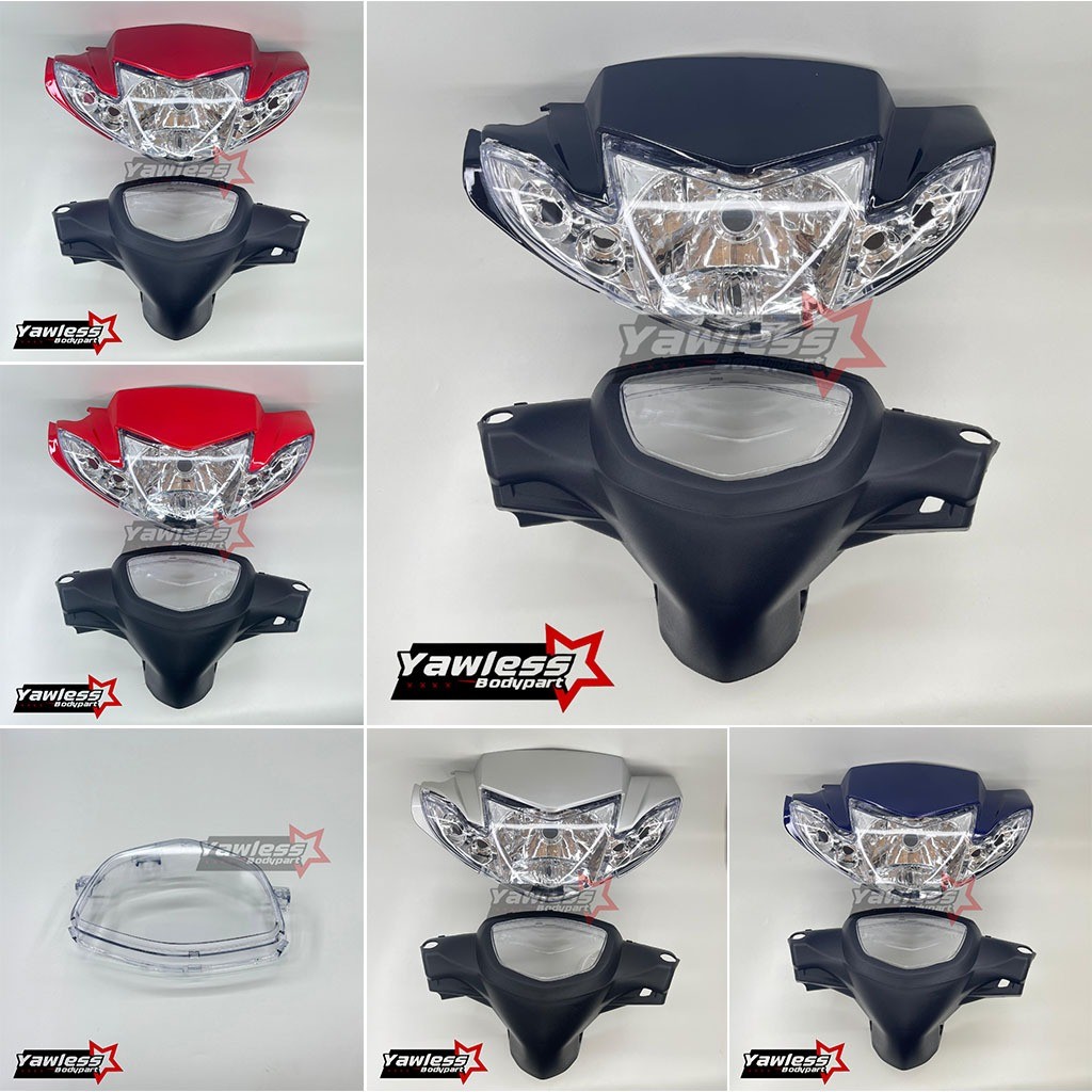 Batok Vega R new plus Lampu depan vega R new / Batok Kepala Vega R new