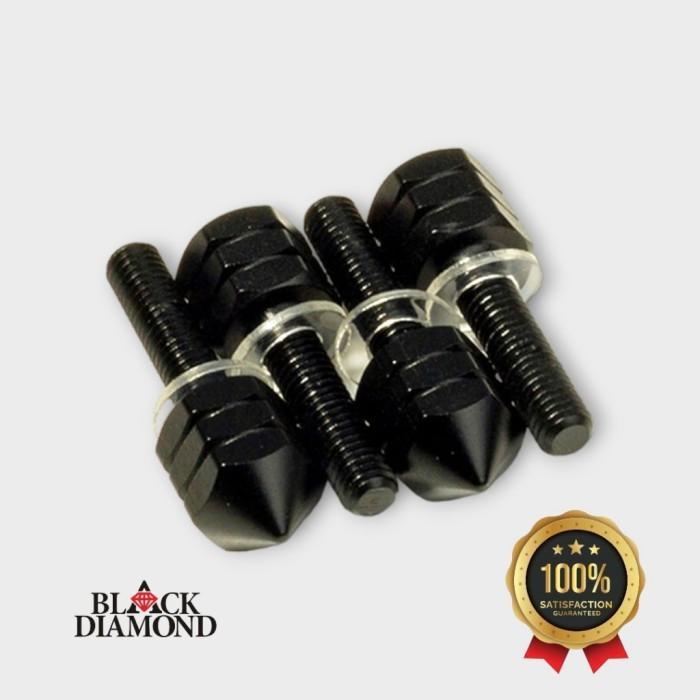 Black Diamond - Baut Windshield / Baut Visor Panjang 2cm for NMAX ADV - Hitam, Baut Only