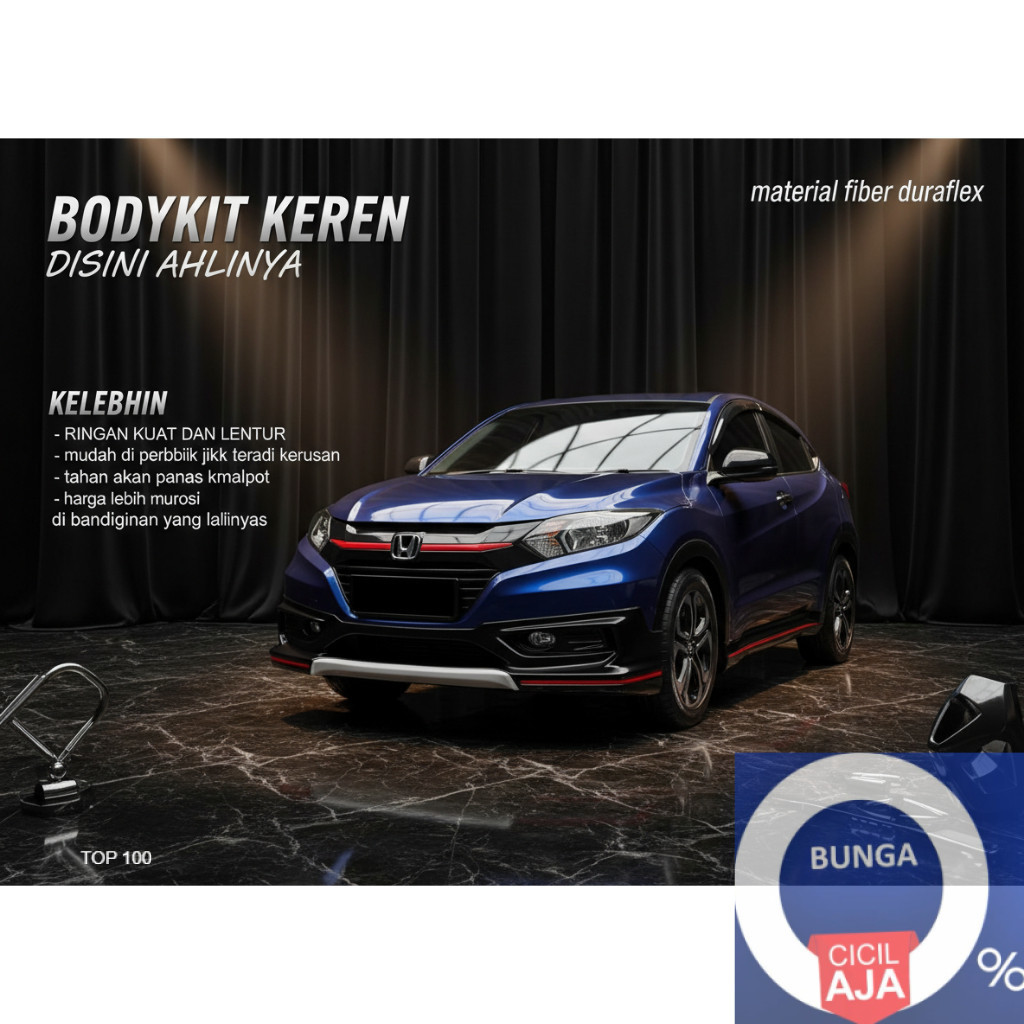 cicilan 0% BODYKIT HRV MUGEN 2015 2016 2017