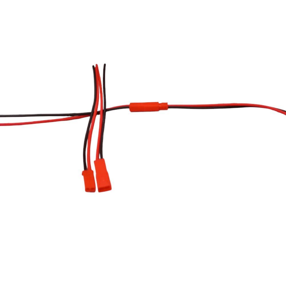 Konektor kabel 2 pin merah