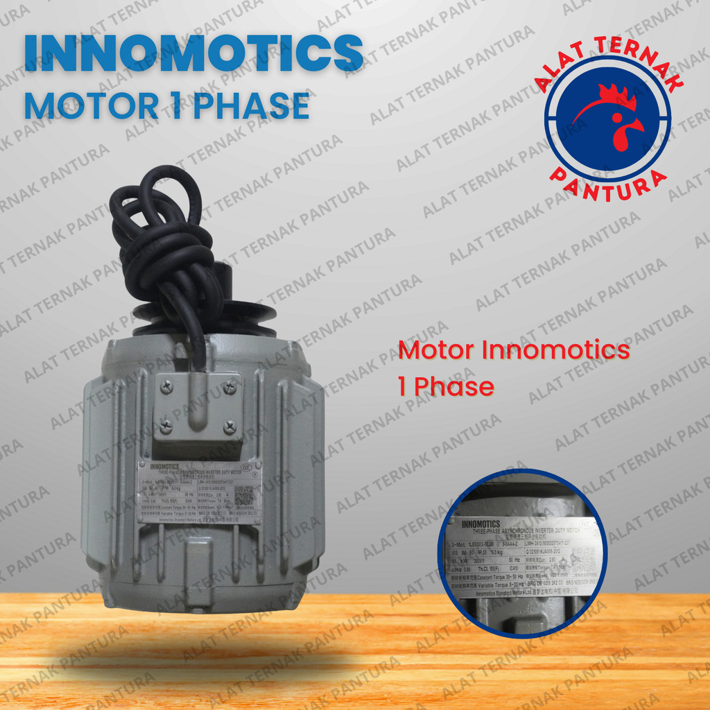 Dinamo Inomotics 3 Phase 1.1 KW  Motor Siemens Untuk Box Fan 50 Inch