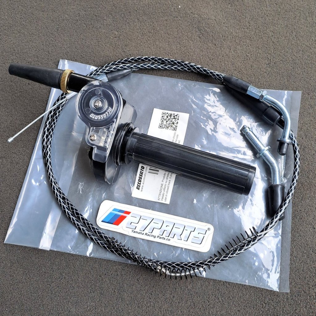 GAS SPONTAN ACOSSATO SET KABEL GAS CARBON RX KING GAS SPONTAN ACCOSSATO RX KING GAS SPONTAN RX KING