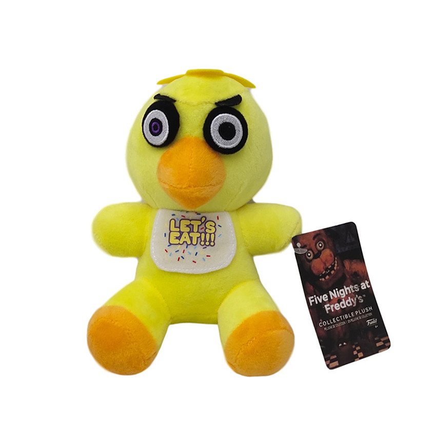 2026 Five Nights at Freddy's (FNAF) - Cute Plush Toys 18cm Game Dolls Bonnie Bear Foxy from the Anim