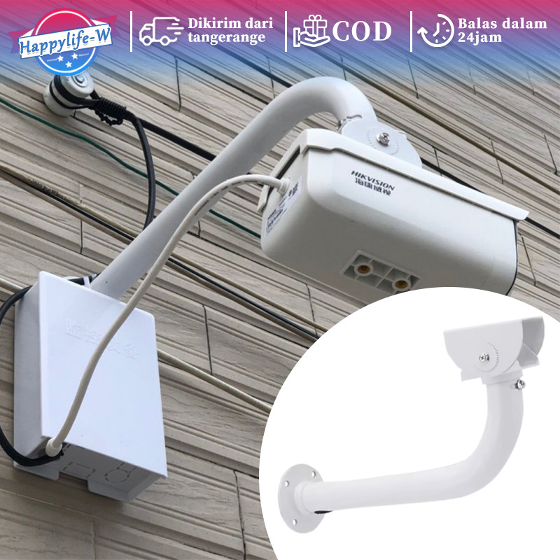 Bracket CCTV Outdoor Tiang Tempat CCTV Dinding 30cm Rak CCTV Dinding Bracket CCTV Kamera Outdoor