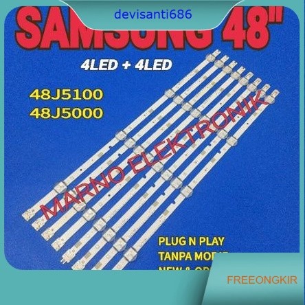LAMPU BL BACKLIGHT LED TV SAMSUNG 48IN UA48J5000AK UA48J5100AK BL SAMSUNG UA48J5000 UA48J5100 UA 48J