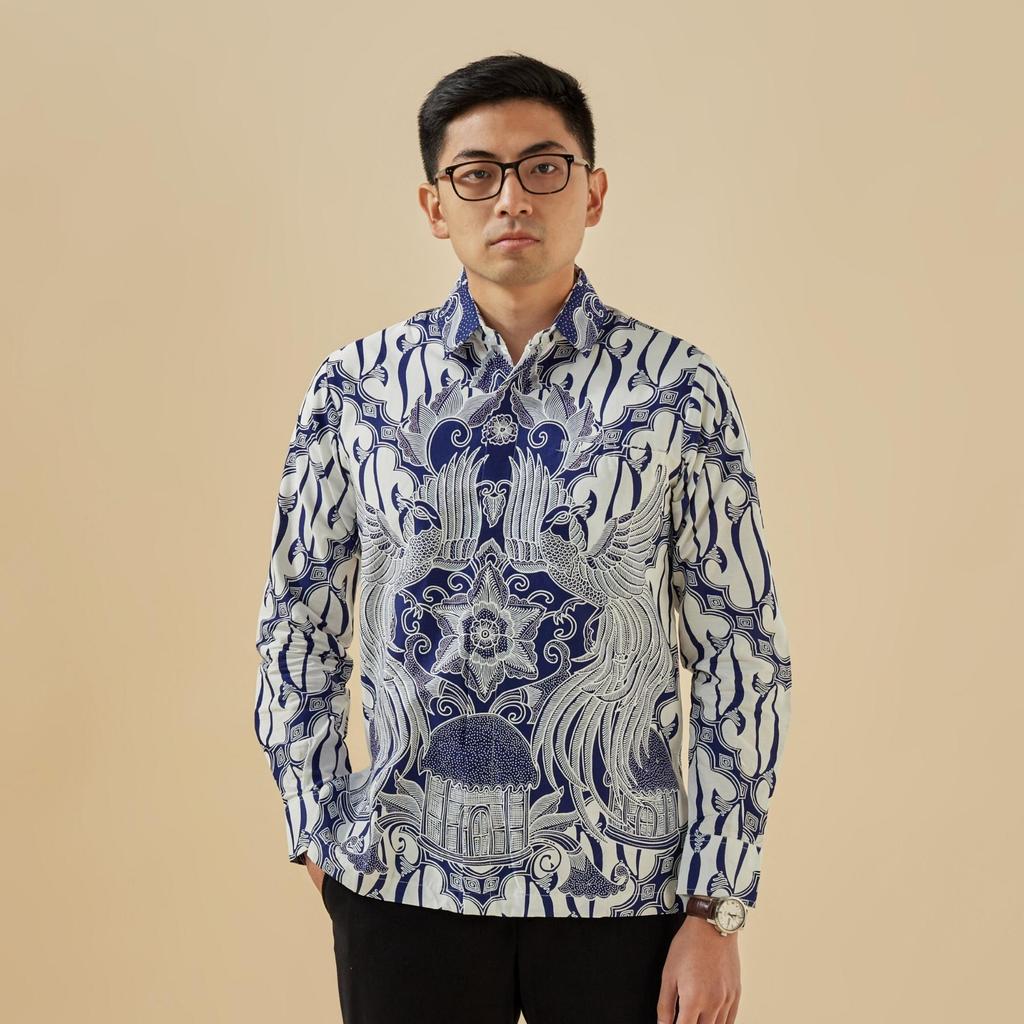 Manyar - Mandalas Kemeja Batik Pria Premium Lengan Panjang