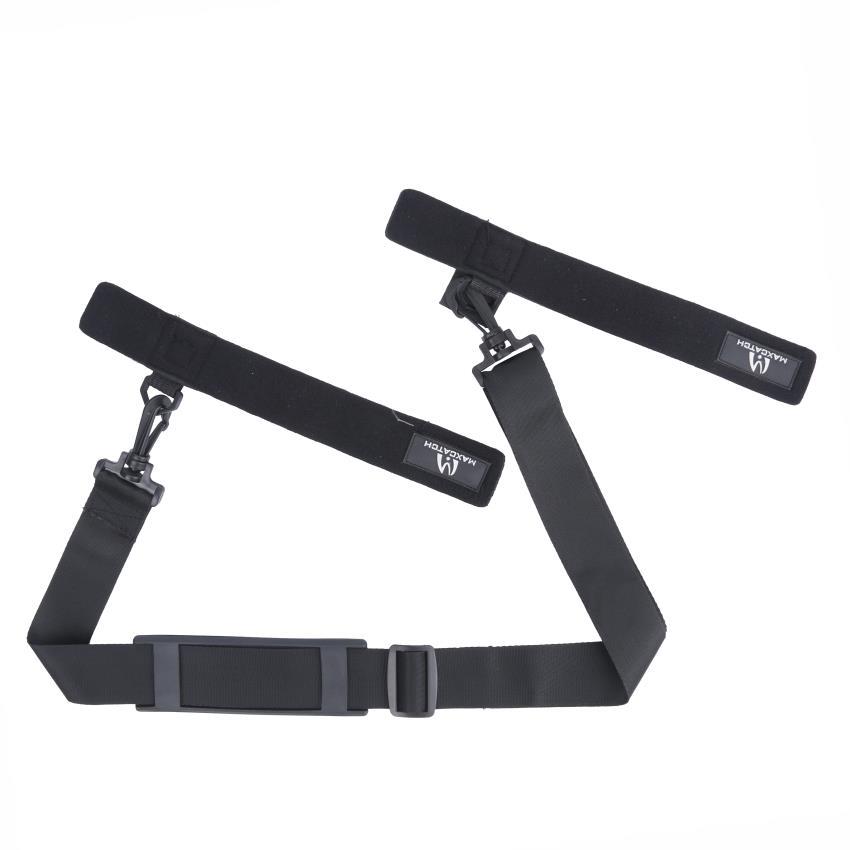 Fishing Rod Shoulder Strap - Adjustable Padded Carrying Belt, Lightweight Tackle Accessory for Fly/S