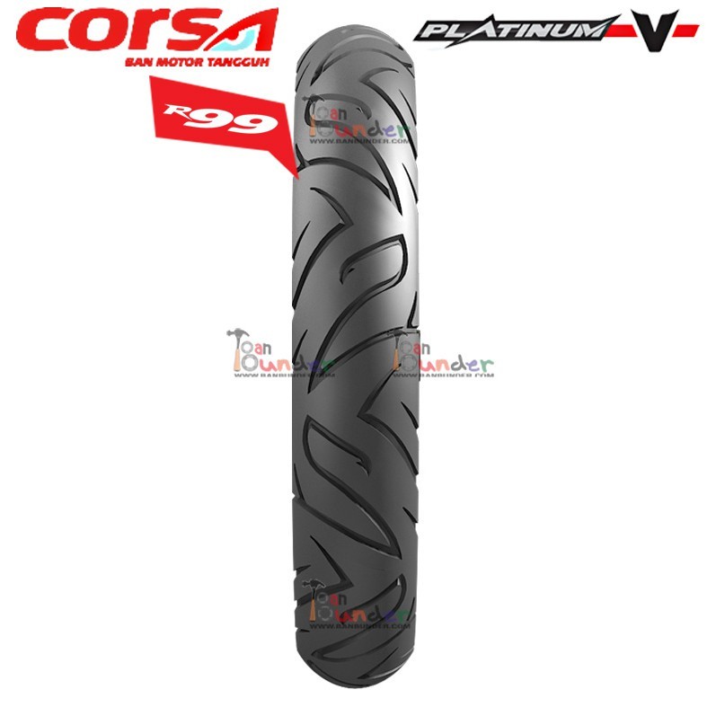 BAN CORSA 100/80-14 R99 PLATINUM - TUBELESS