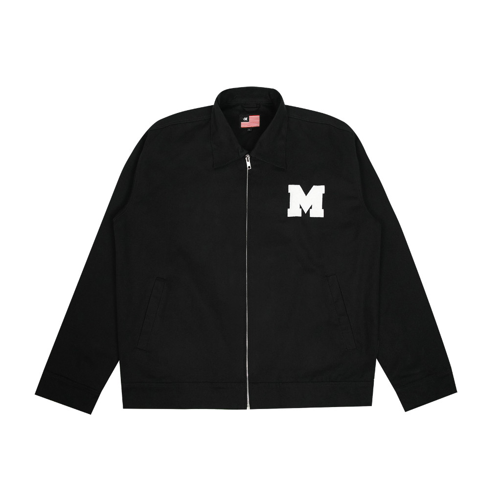 MRFM - WORK JACKET HUSTLE CULTURE BLACK OW-006