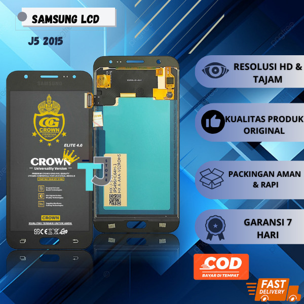 LCD SAMSUNG GALAXY J5 / LCD TOUCHSCREEN J5 / J500 / J500G / J5 2015 ORIGINAL FULLSET NEW COMPLETE
