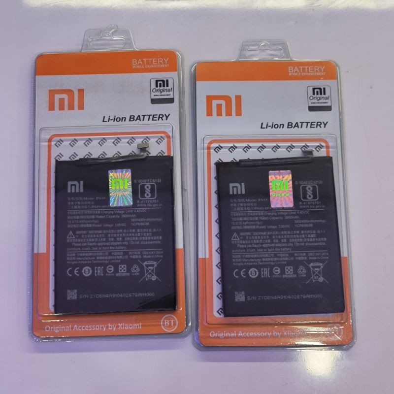 BATERAI BATTERY BATRE XIAOMI REDMI NOTE 7 / REDMI NOTE 7 PRO BN4A ORIGINAL BATTERY