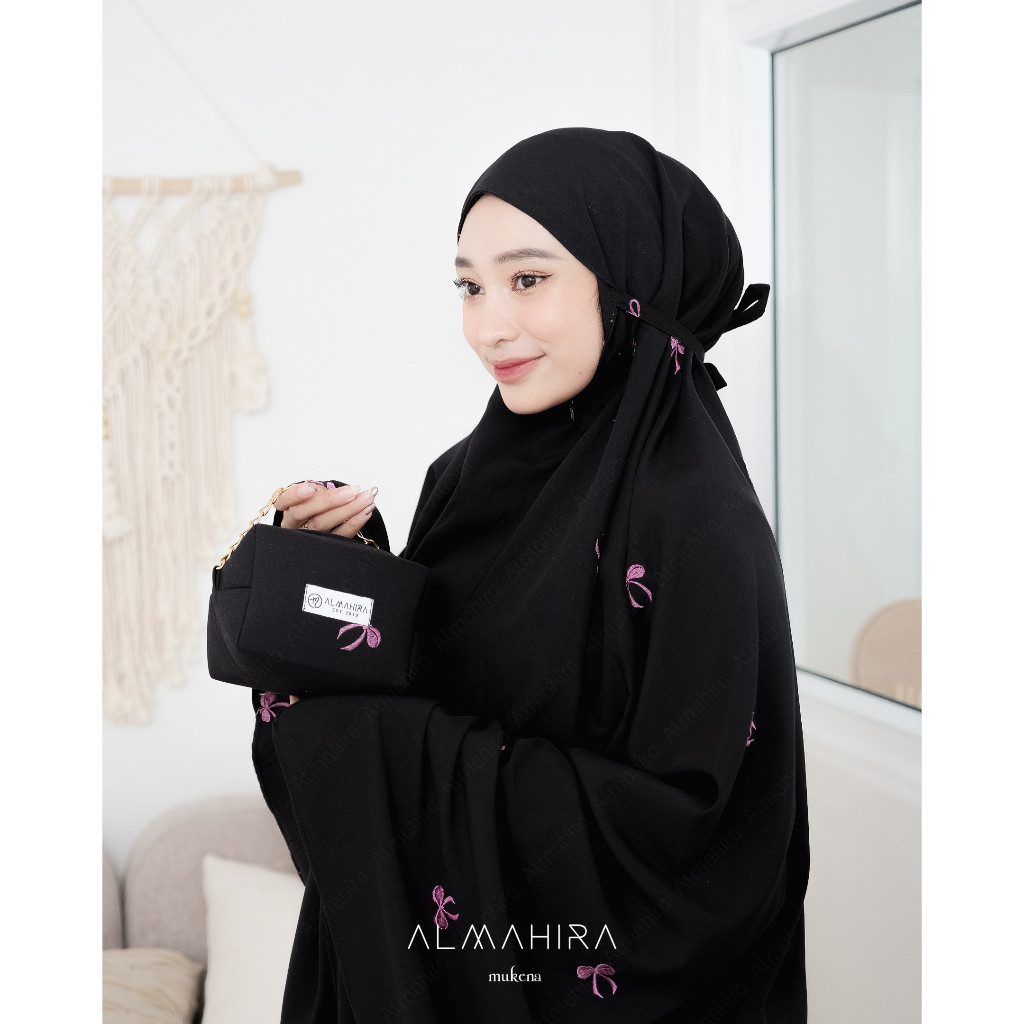 GARDESHOP.ID Mukena Dewasa Coquette Bordir Series By Almahira