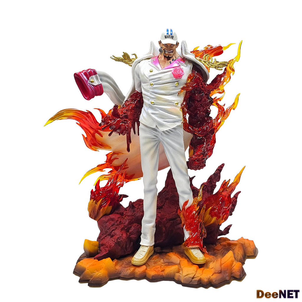 Sakazuki Akainu Admiral Luminous One Piece 34cm Action Figure PVC