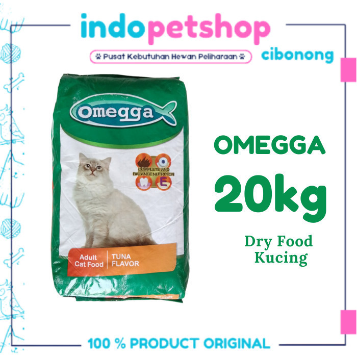 Omegga Cat Food 20 Kg | makanan kucing omega 20kg
