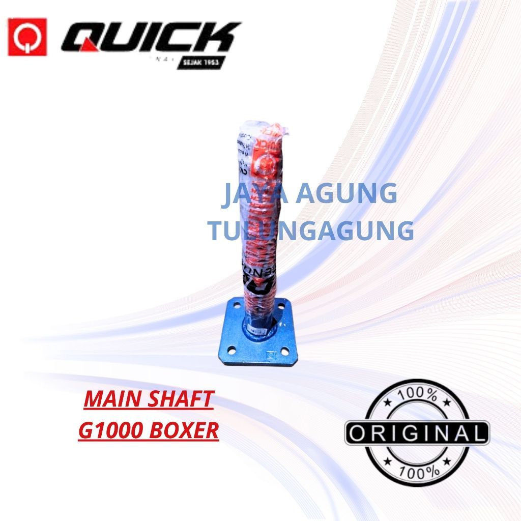 QUICK MAIN SHAFT G1000 BOXER / AS RODA TRAKTOR G1000 BOXER / AS UTAMA TRAKTOR QUICK G1000 BOXER