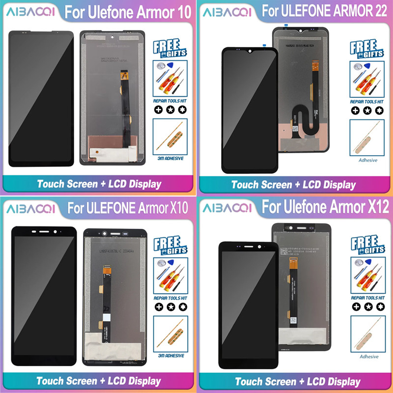 New Tou Screen + LCD splay For Ulefone Armor 10 Armor 22 Armor X10 X12 Note 11P Armor 23 Ultra Phone
