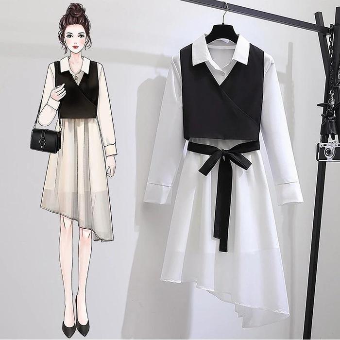Vallina Jane Tunik Atasan Wanita Muslim - Free Size